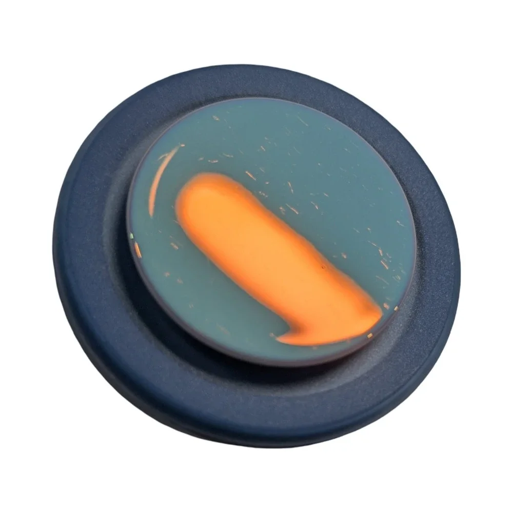 17-R PopSockets Magsafe Phone Grip - Blue & White/Iridescent Top (Referb) ⬇️